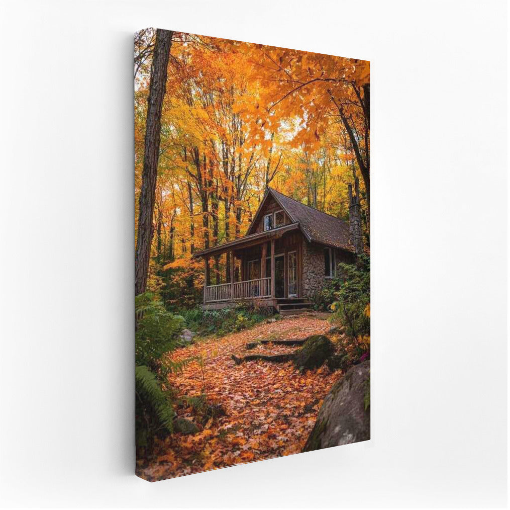 Autumn Coziness in Vermont: A Warm Cottage in the Heart of the USA