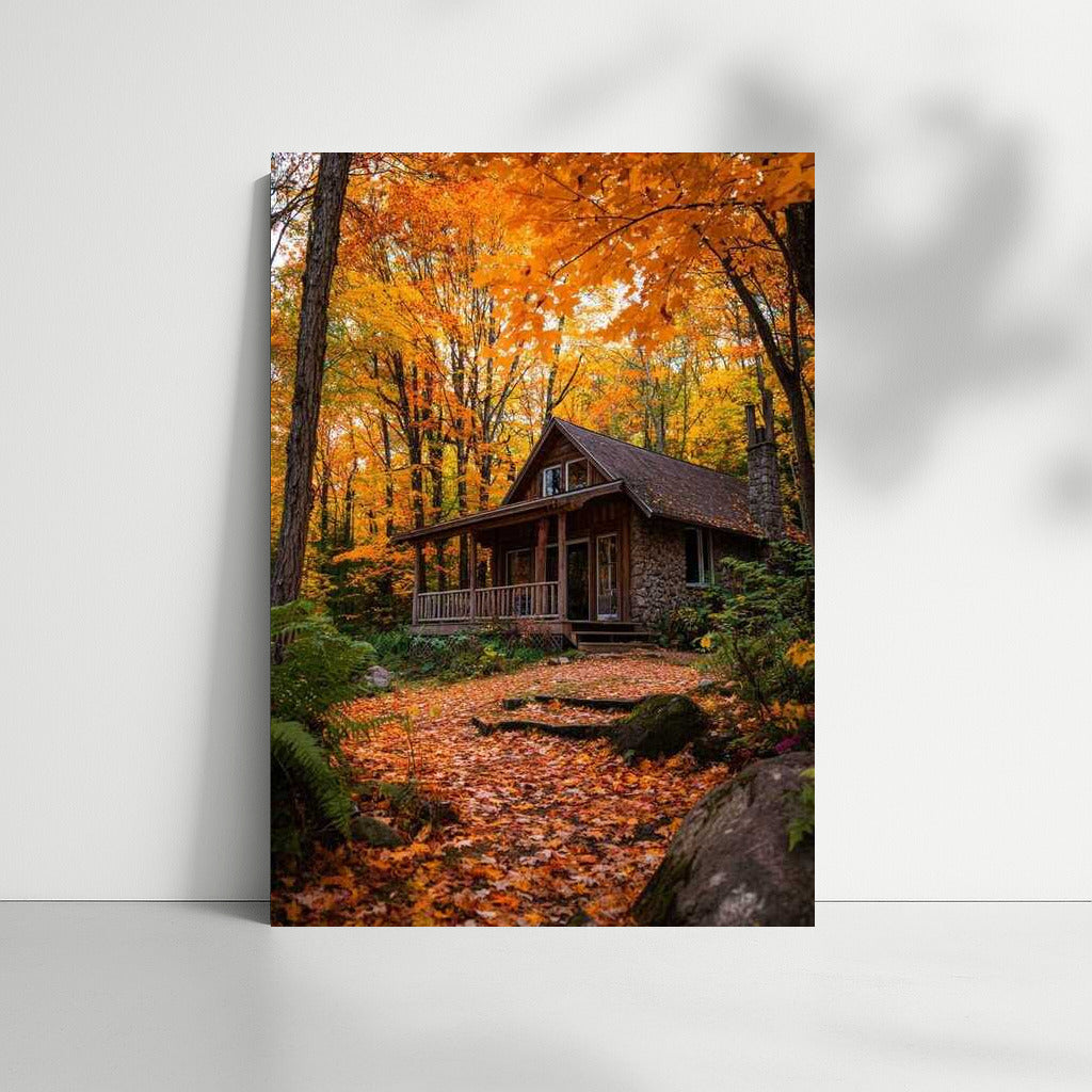 Autumn Coziness in Vermont: A Warm Cottage in the Heart of the USA