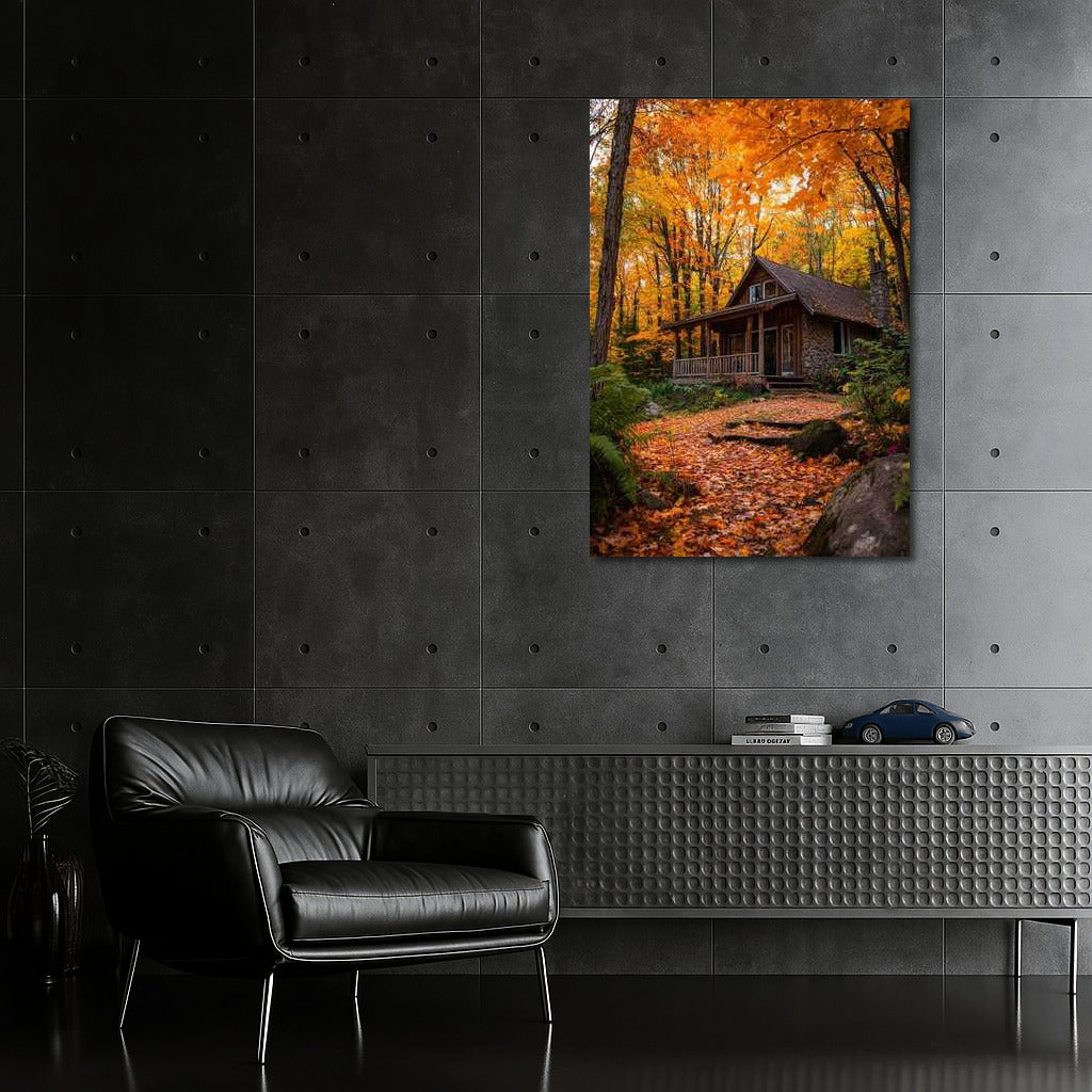 Autumn Coziness in Vermont: A Warm Cottage in the Heart of the USA