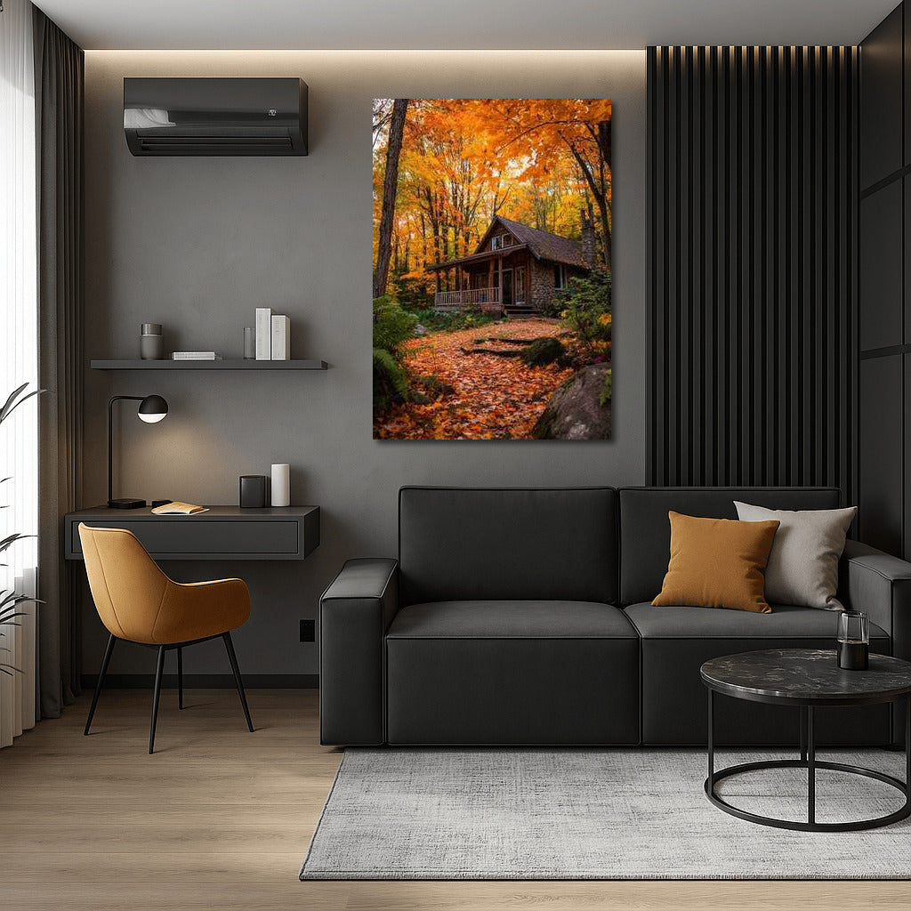 Autumn Coziness in Vermont: A Warm Cottage in the Heart of the USA
