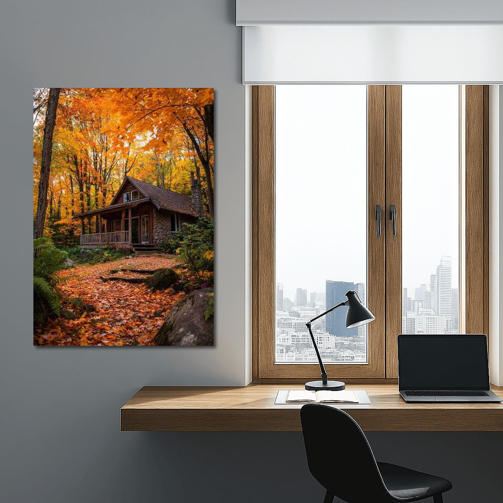Autumn Coziness in Vermont: A Warm Cottage in the Heart of the USA