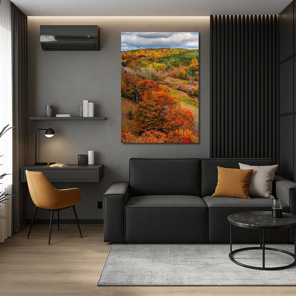 Autumn Vermont: Vivid Colors of Nature in the USA