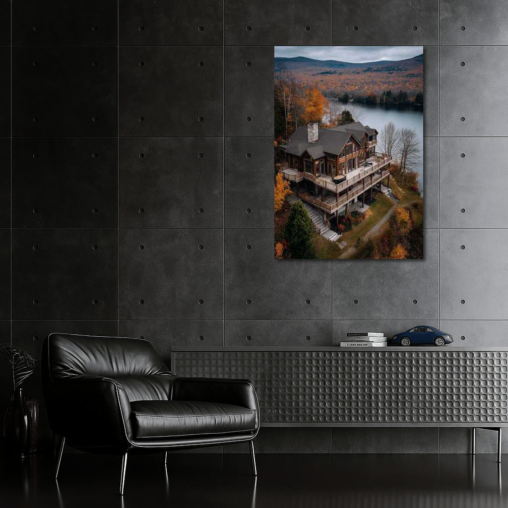 Vermont Autumn Charm: The Tranquility and Coziness of a Country Home