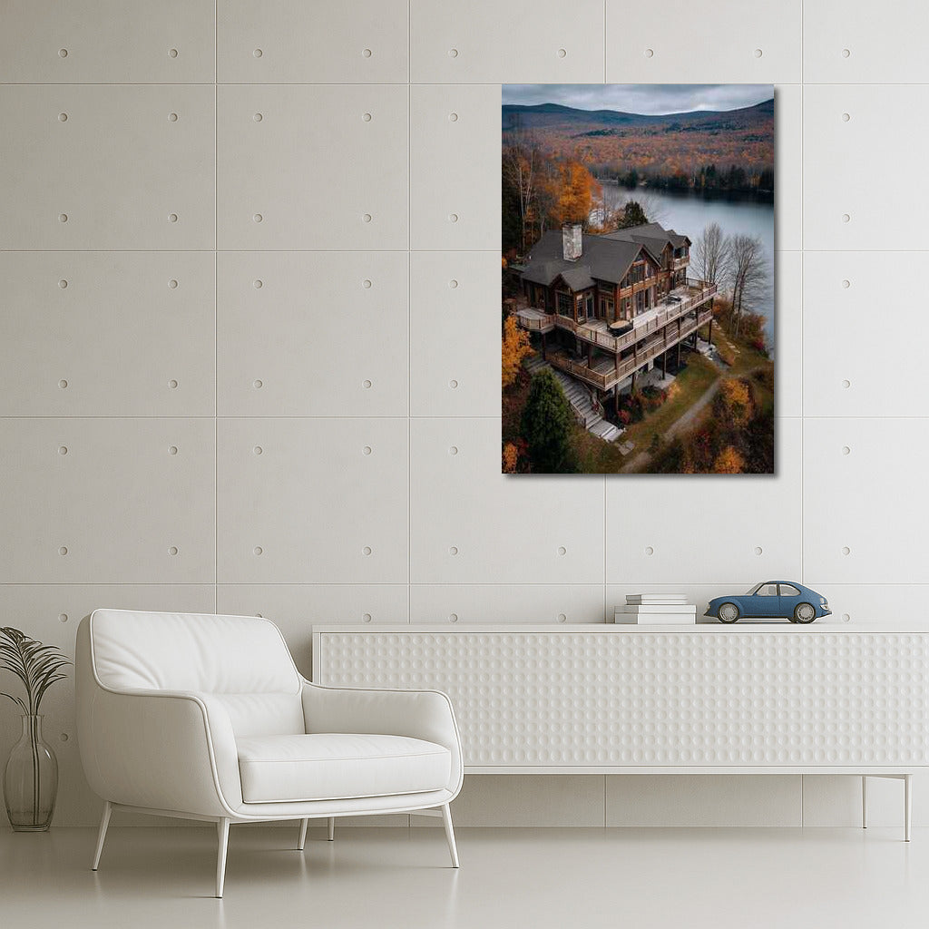 Vermont Autumn Charm: The Tranquility and Coziness of a Country Home