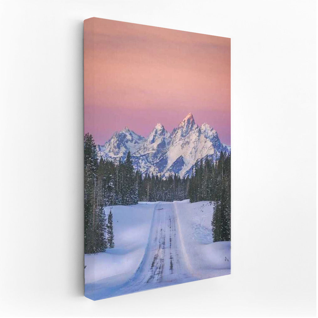 Wyoming Winter Peaks: The Cozy Tranquility of the USA