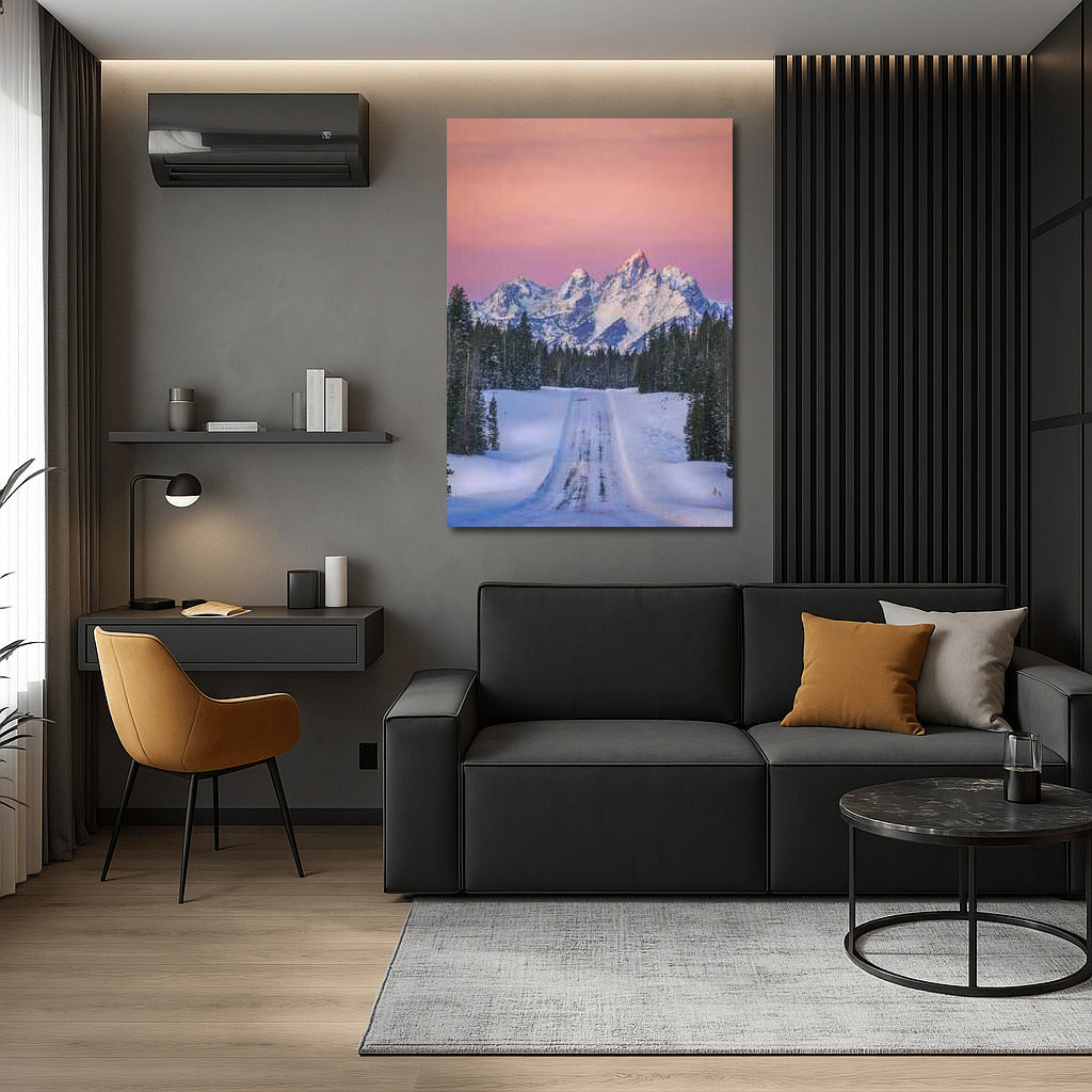 Wyoming Winter Peaks: The Cozy Tranquility of the USA