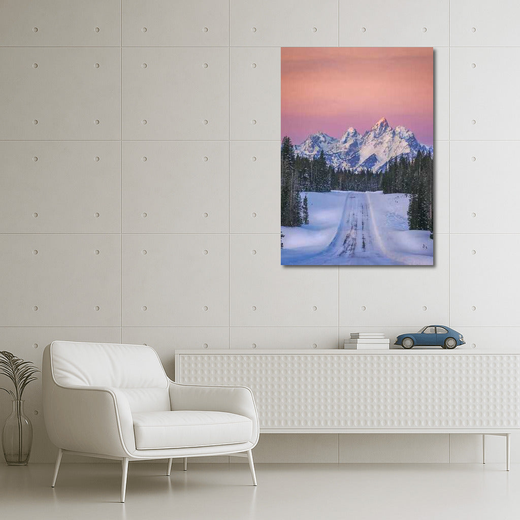 Wyoming Winter Peaks: The Cozy Tranquility of the USA
