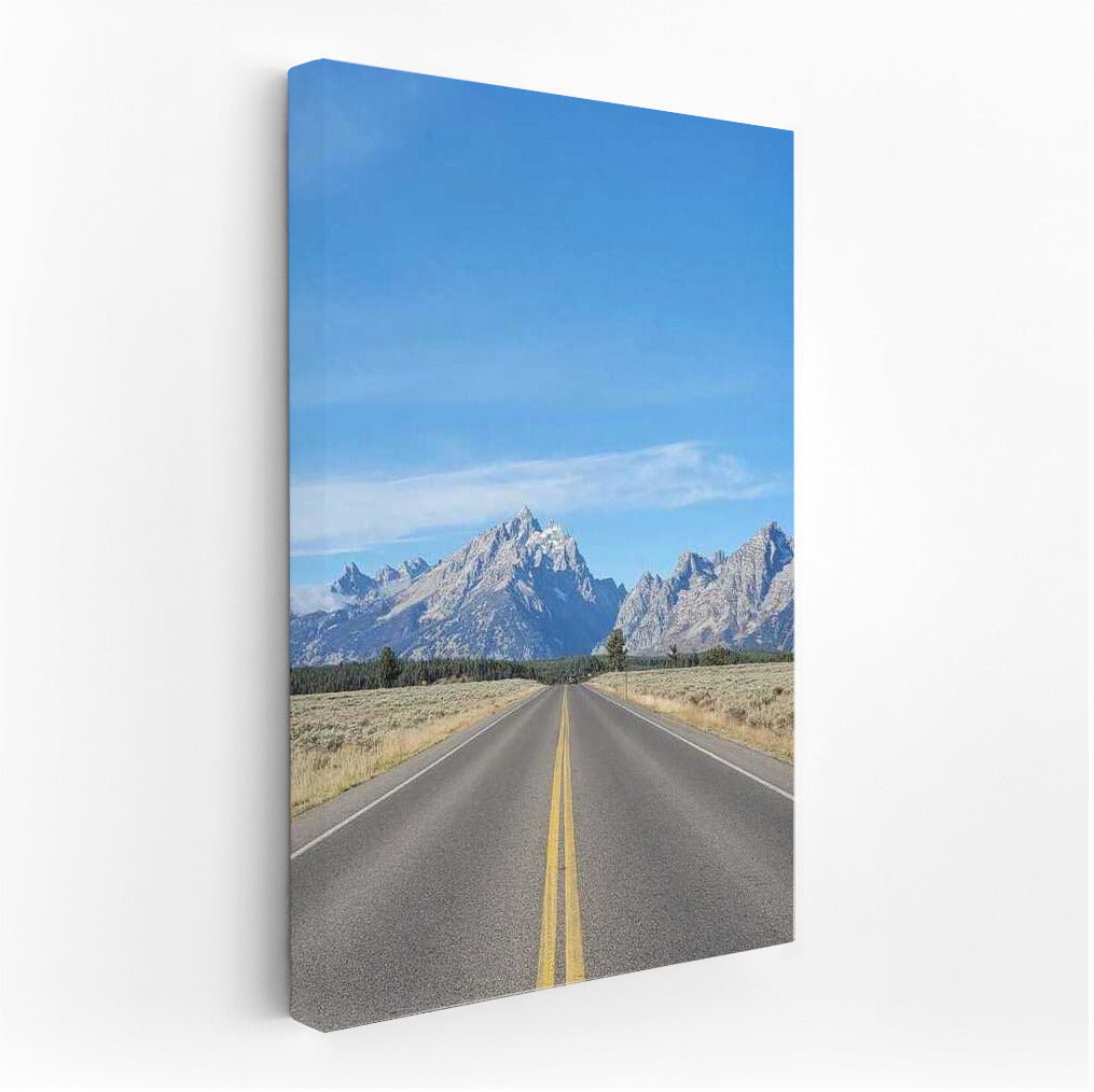 Freedom Highway: The Majesty of the Mountains of Wyoming, USA