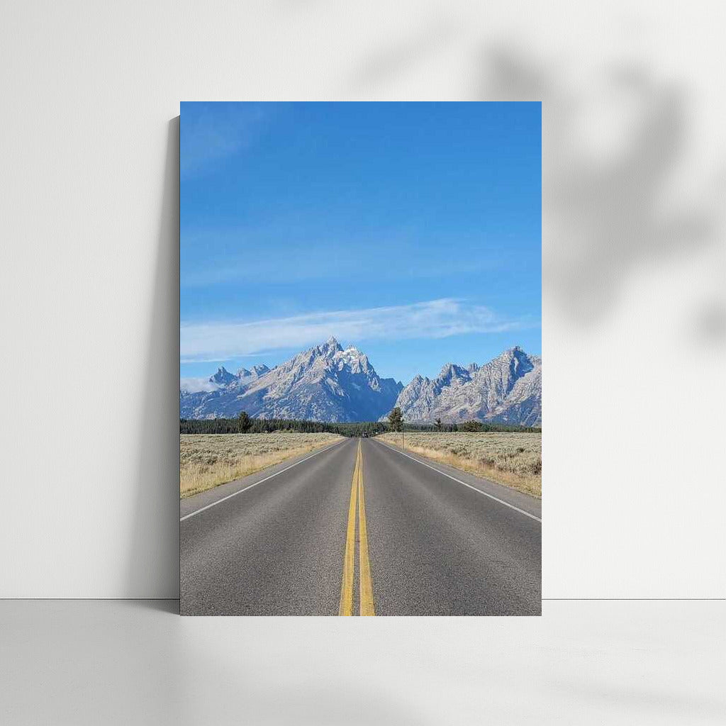 Freedom Highway: The Majesty of the Mountains of Wyoming, USA