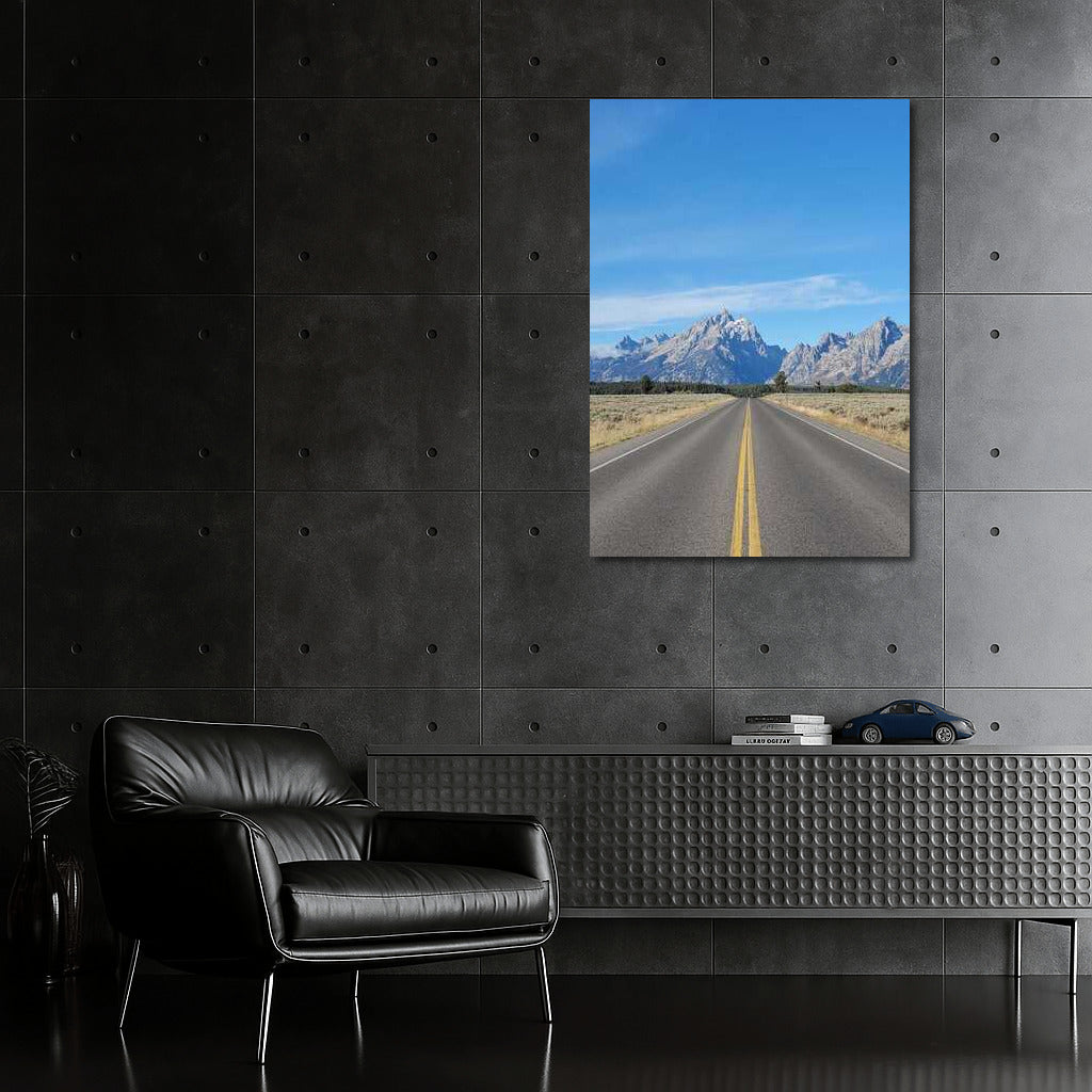 Freedom Highway: The Majesty of the Mountains of Wyoming, USA