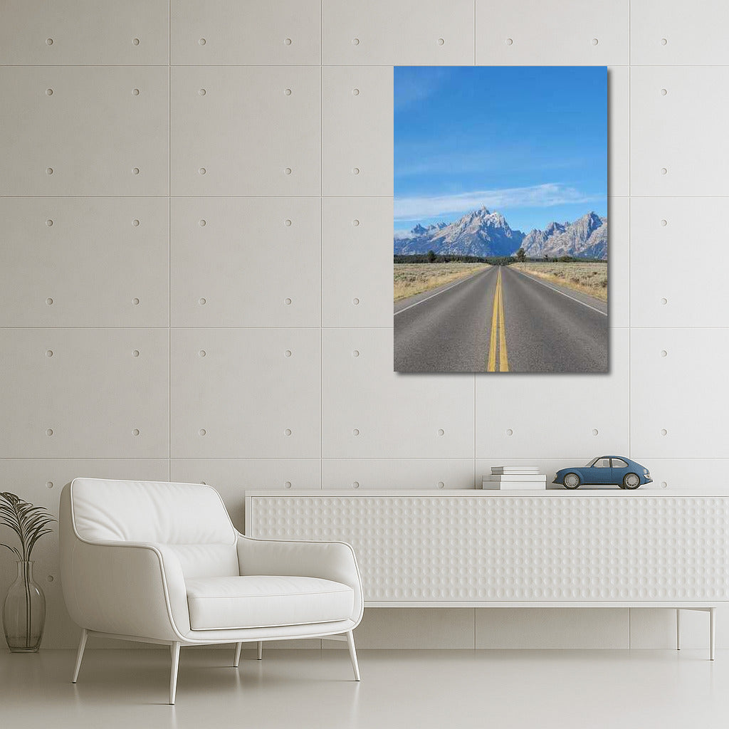 Freedom Highway: The Majesty of the Mountains of Wyoming, USA