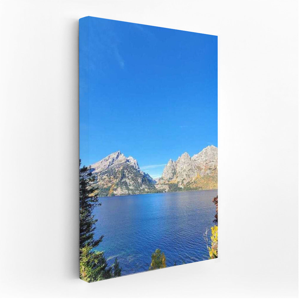 The Majesty of the Wyoming Mountains: Reflecting the Spirit of Country USA