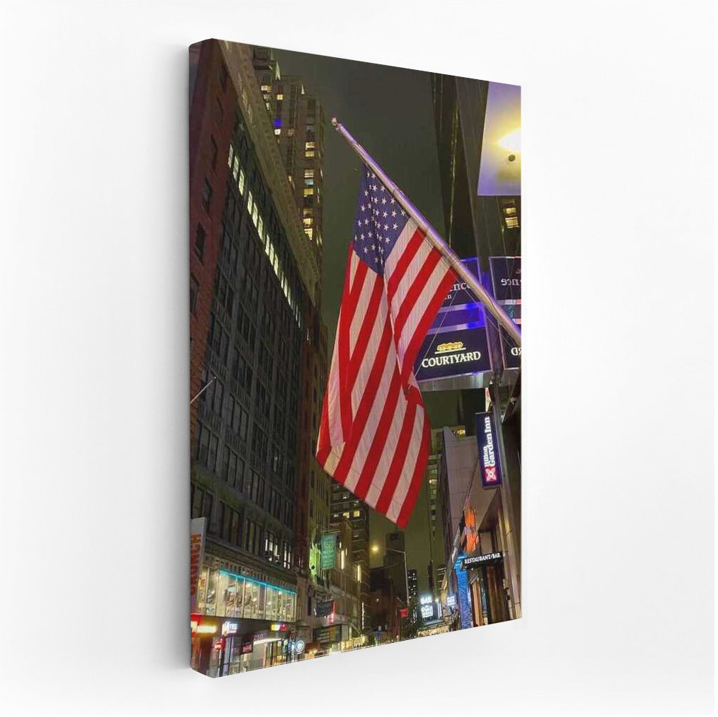 Evening City: Under the Banner of the USA