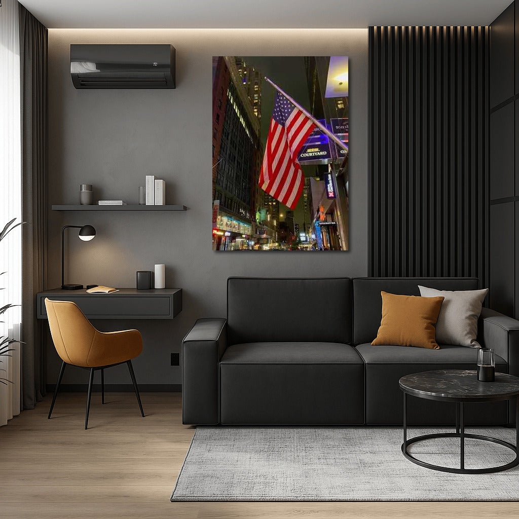 Evening City: Under the Banner of the USA