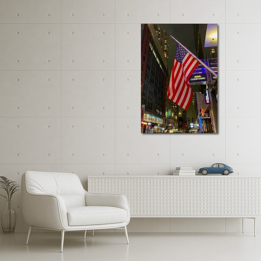 Evening City: Under the Banner of the USA