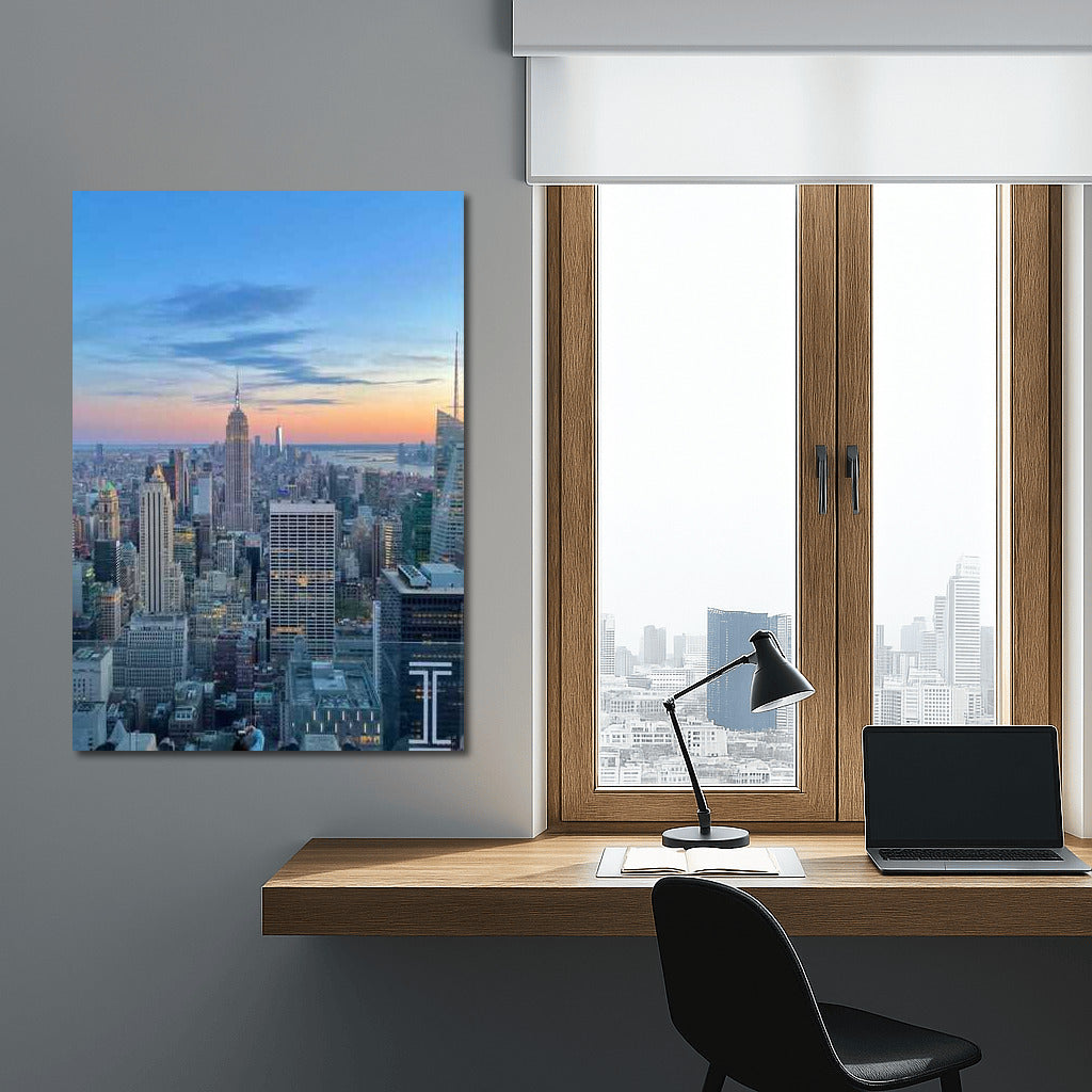 Sunset New York: Urban Symphony USA