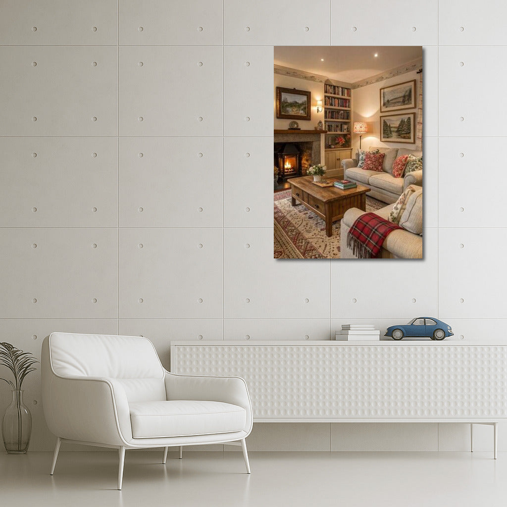 Warmth at the Fireplace Corner: Cozy Interiors