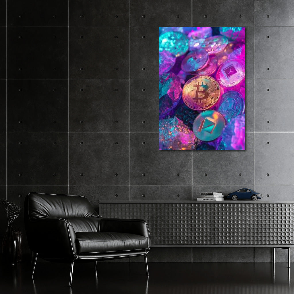 Digital Space: The World of Bitcoin and Ether