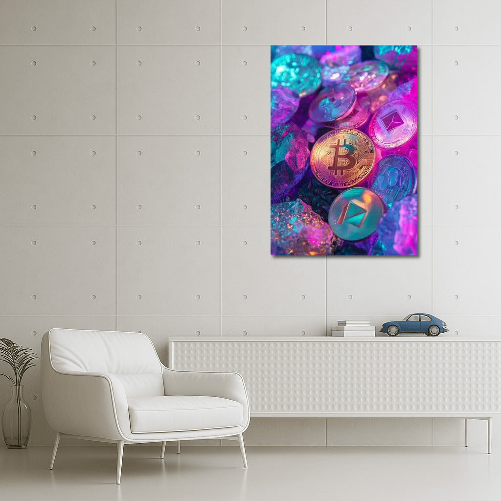 Digital Space: The World of Bitcoin and Ether