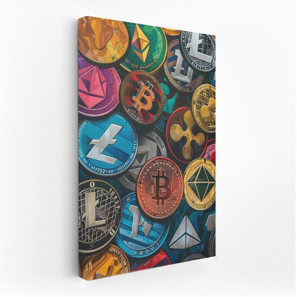 Cryptocurrency Color Explosion: Financial Inspiration