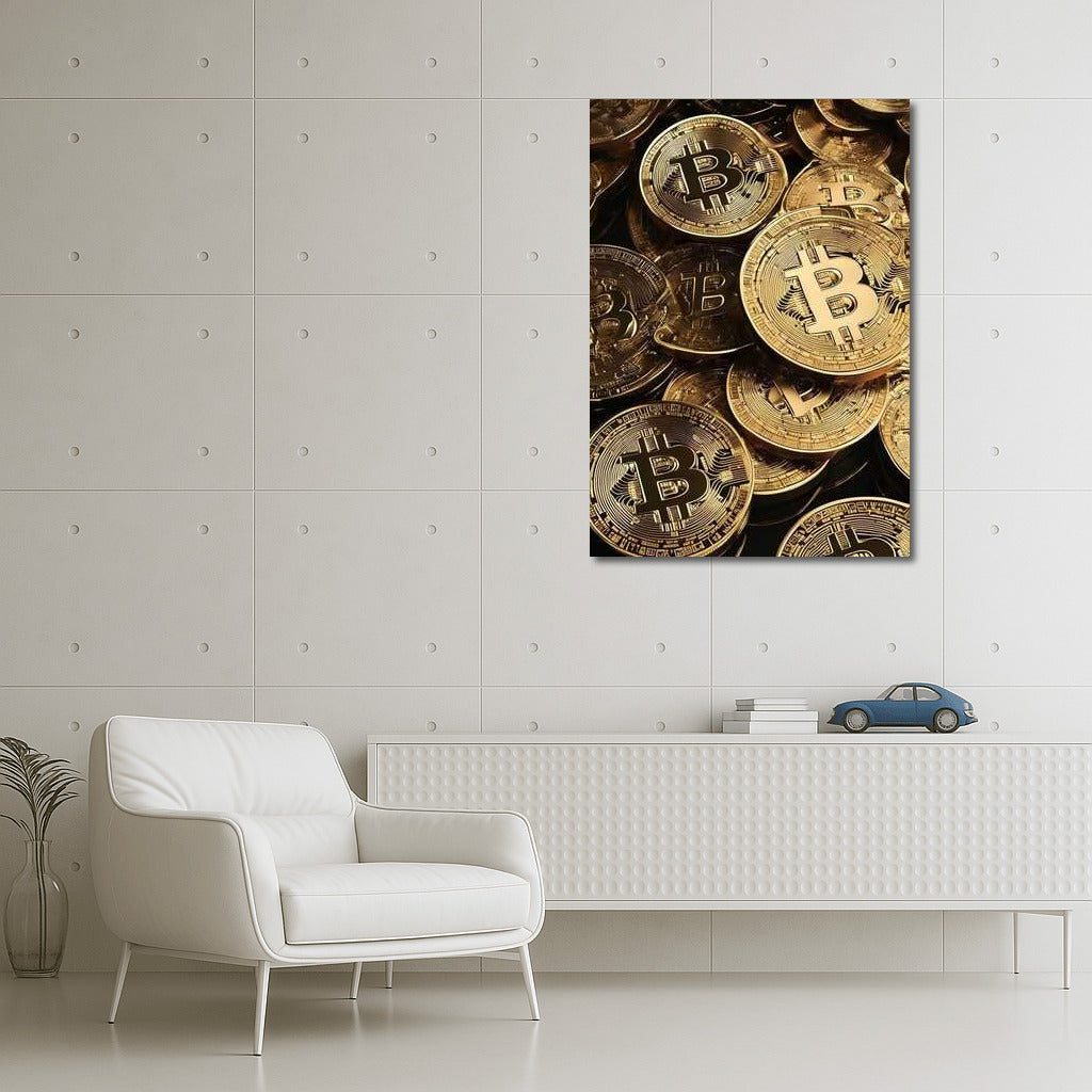 Bitcoin's Golden Glow: A Stylish Accent for the Digital Age