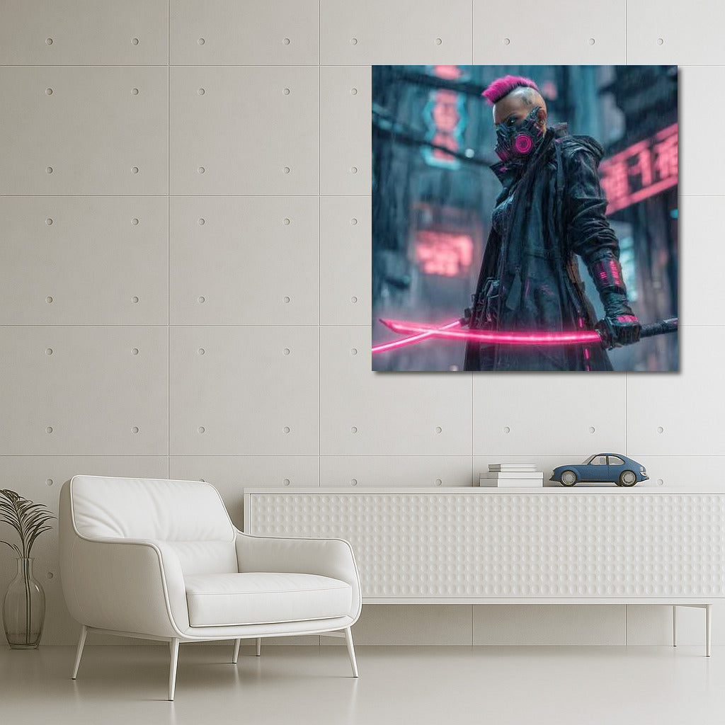 Neon Warrior: Sword Light in the City of the Future