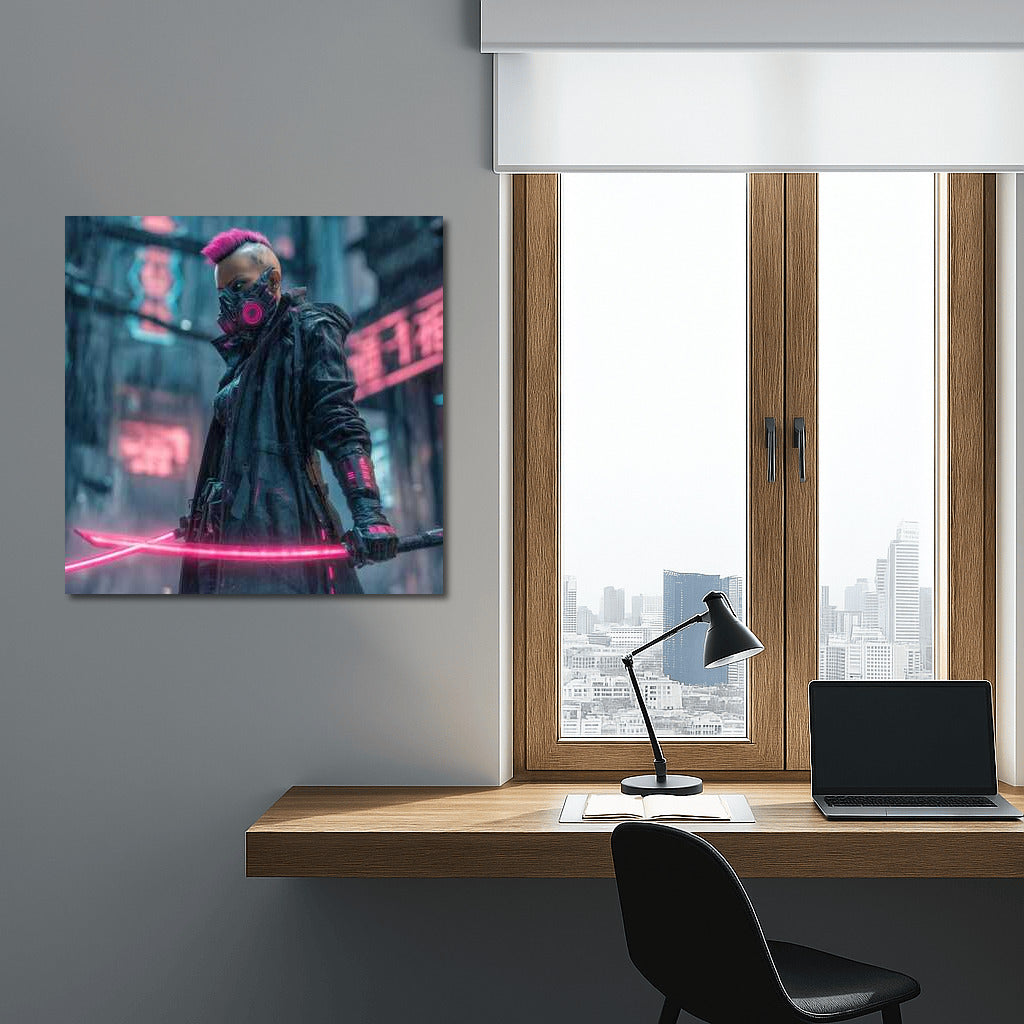 Neon Warrior: Sword Light in the City of the Future