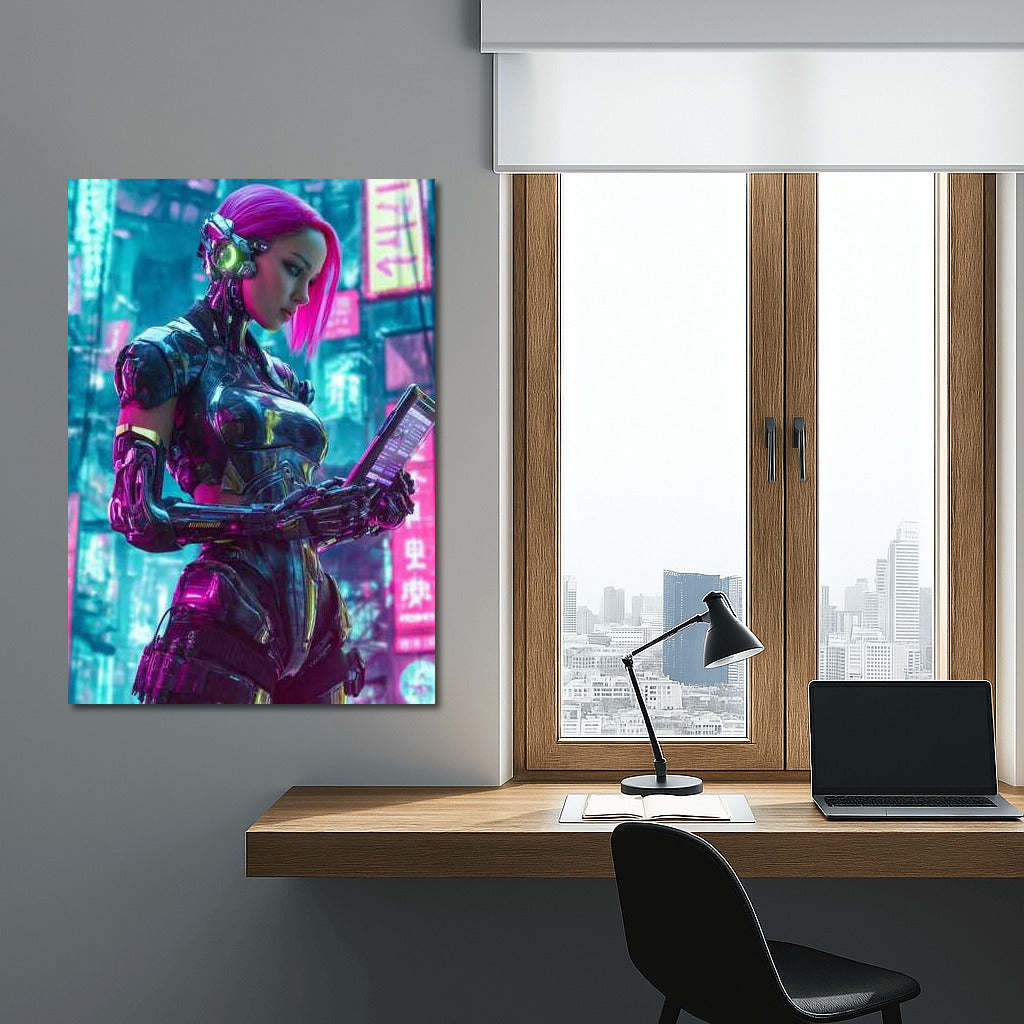 Cyberhero in the Neon World: Virtual Edges