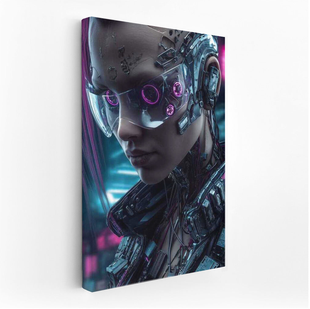 Neon Wanderer: A Mysterious Figure in the World of Cyberpunk