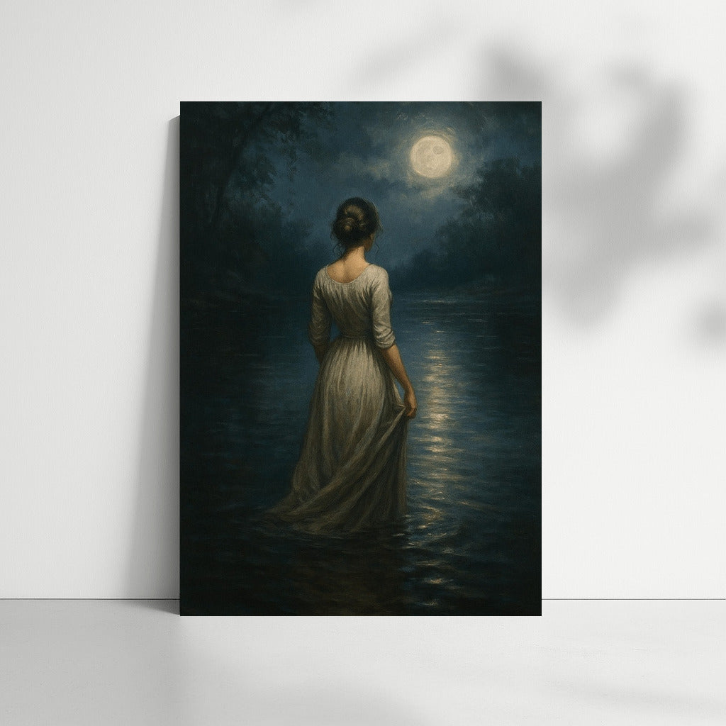 Moonlight and Shadow: A Brooding Evening in Dark Academia Style