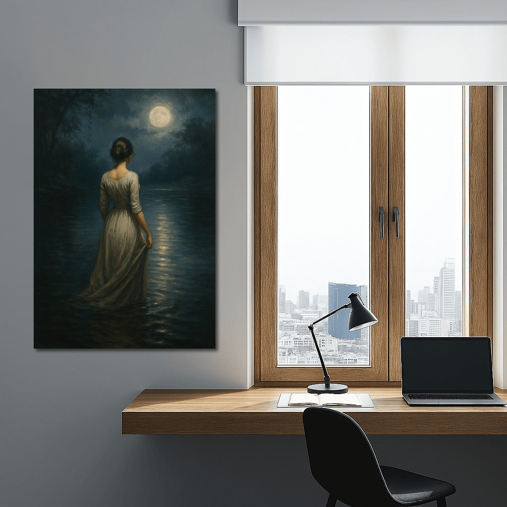 Moonlight and Shadow: A Brooding Evening in Dark Academia Style