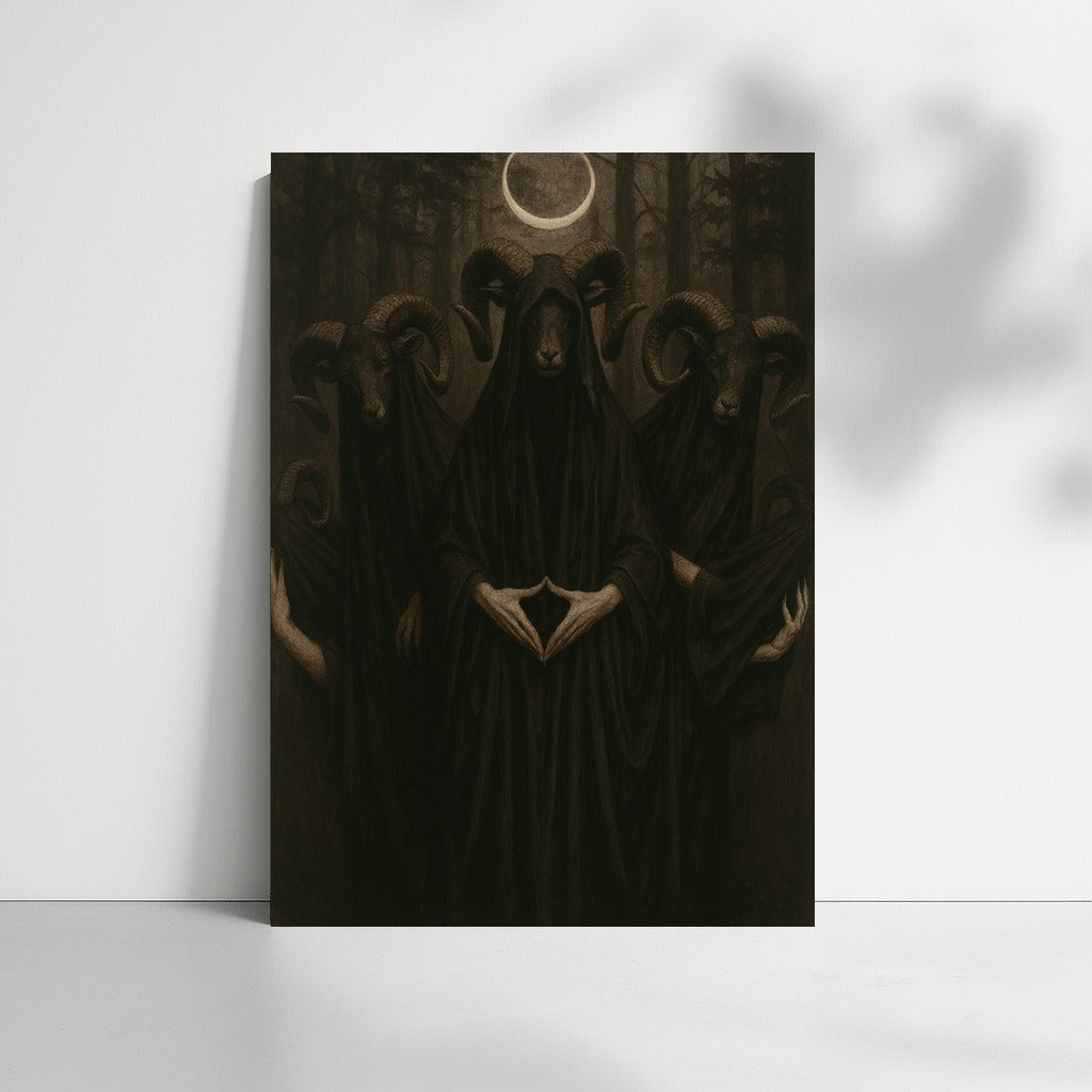 Secrets of the Crescent Forest: Dark Elegance Dark Academia