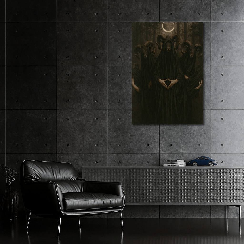 Secrets of the Crescent Forest: Dark Elegance Dark Academia