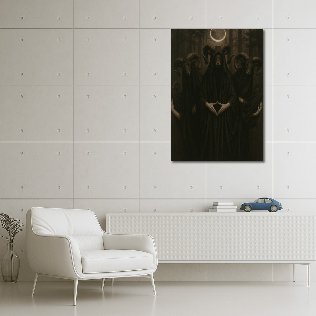 Secrets of the Crescent Forest: Dark Elegance Dark Academia