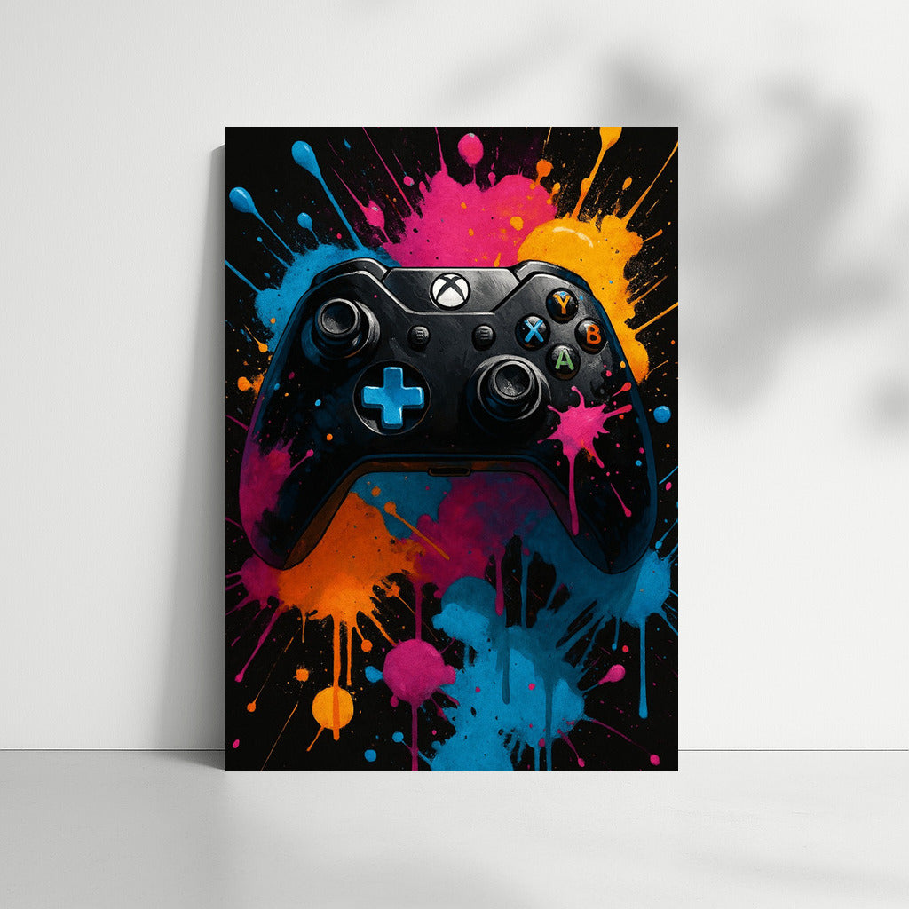 Game Controller: An Explosion of Color and Creativity