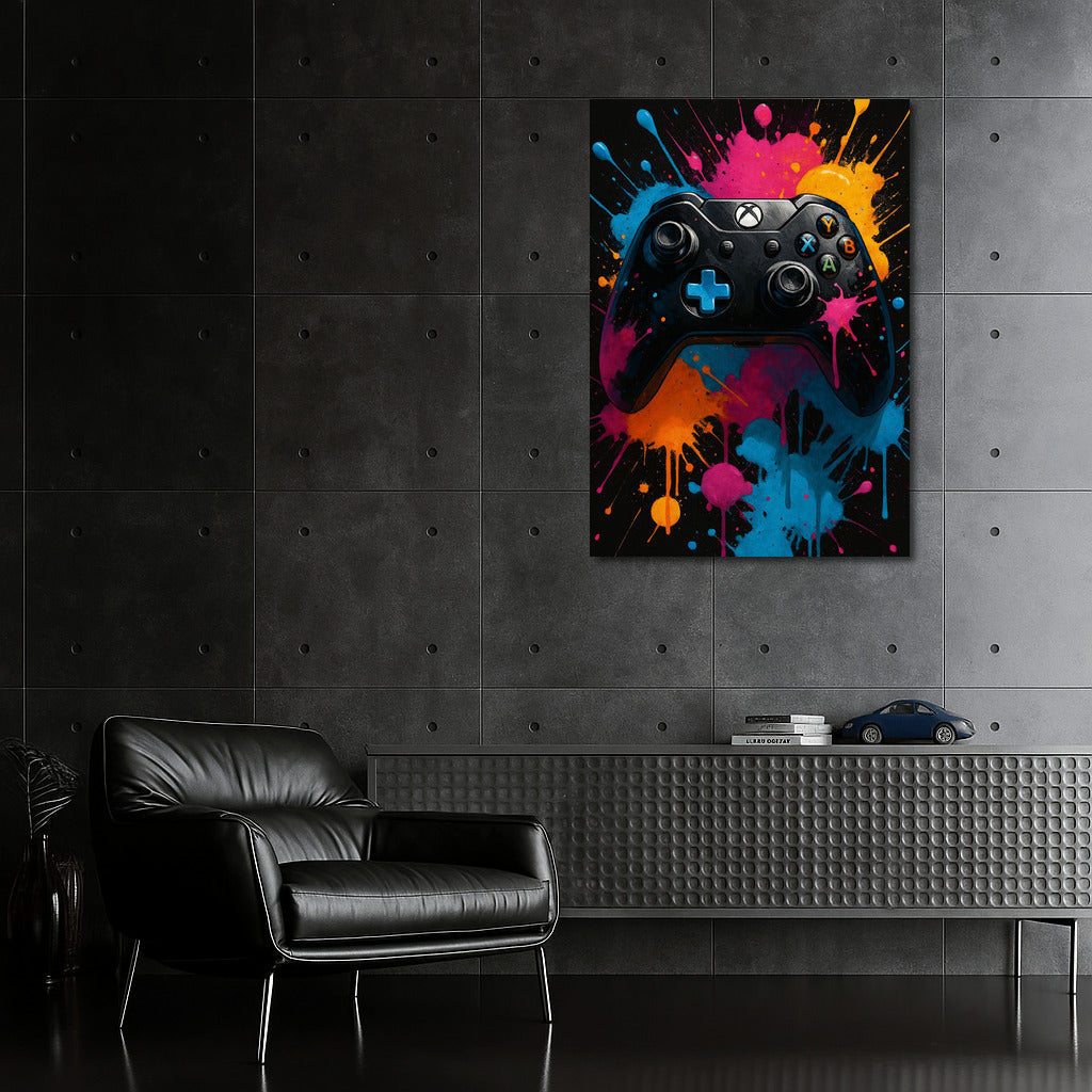 Game Controller: An Explosion of Color and Creativity