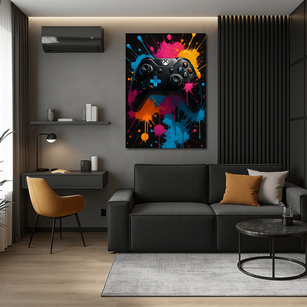 Game Controller: An Explosion of Color and Creativity