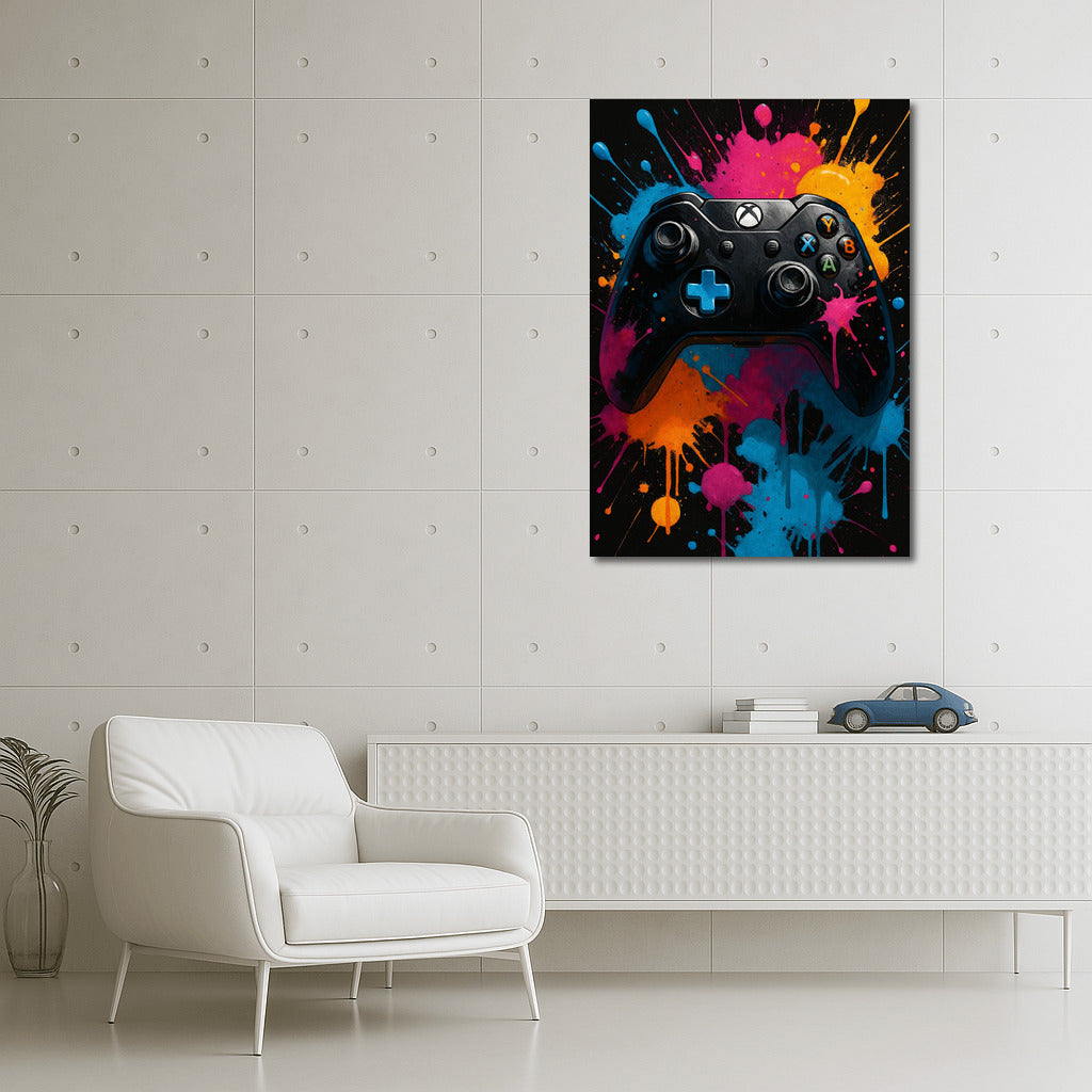 Game Controller: An Explosion of Color and Creativity