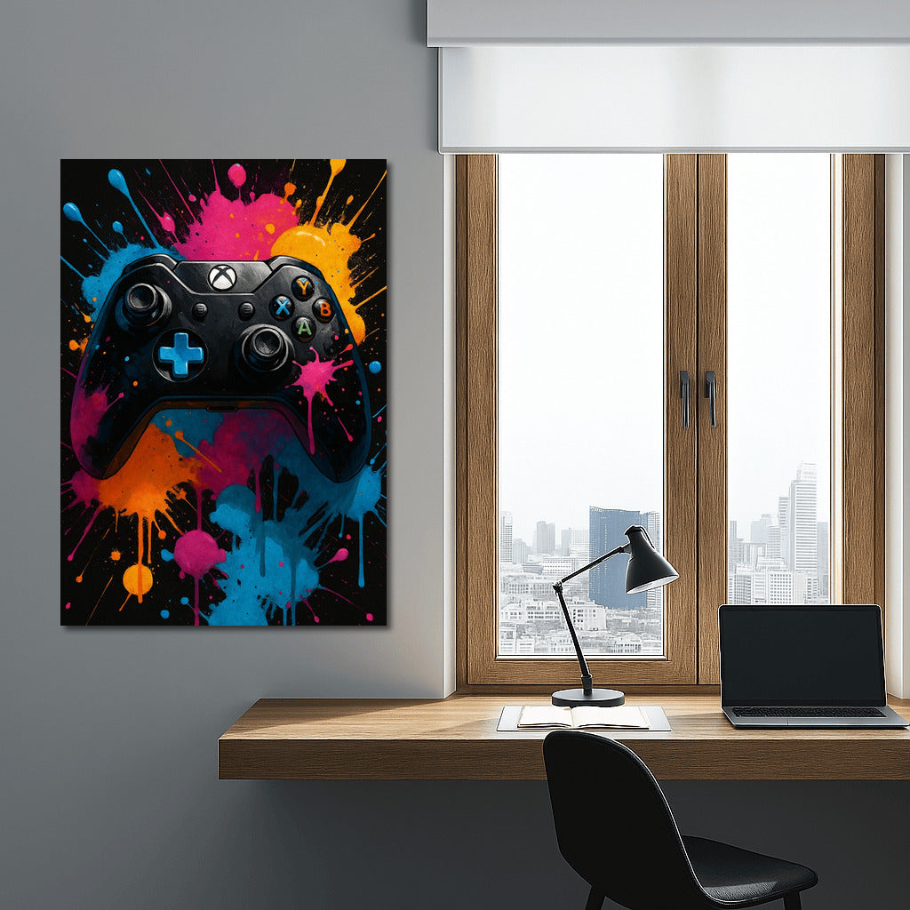 Game Controller: An Explosion of Color and Creativity