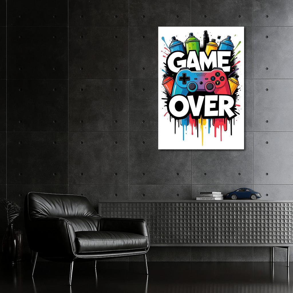 Gamepad Energy: Vibrant World of Gaming