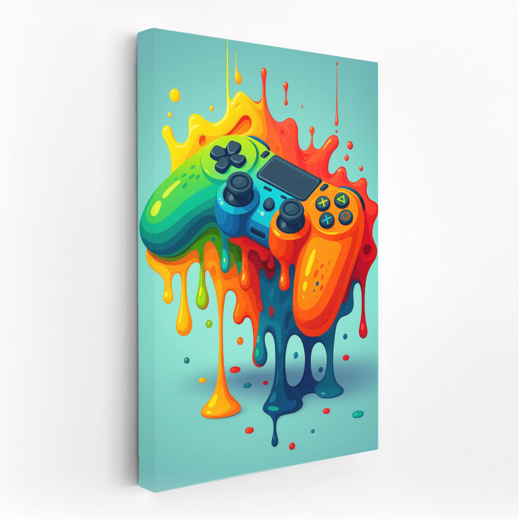 Bright Gamepad: Art of Gaming for the Wall