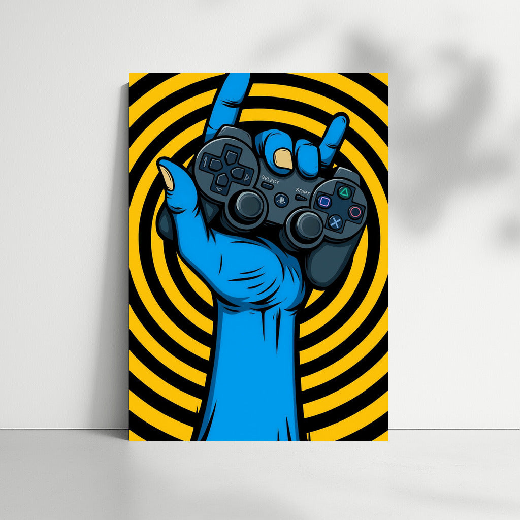 Emotional Explosion: Gamepad in Color