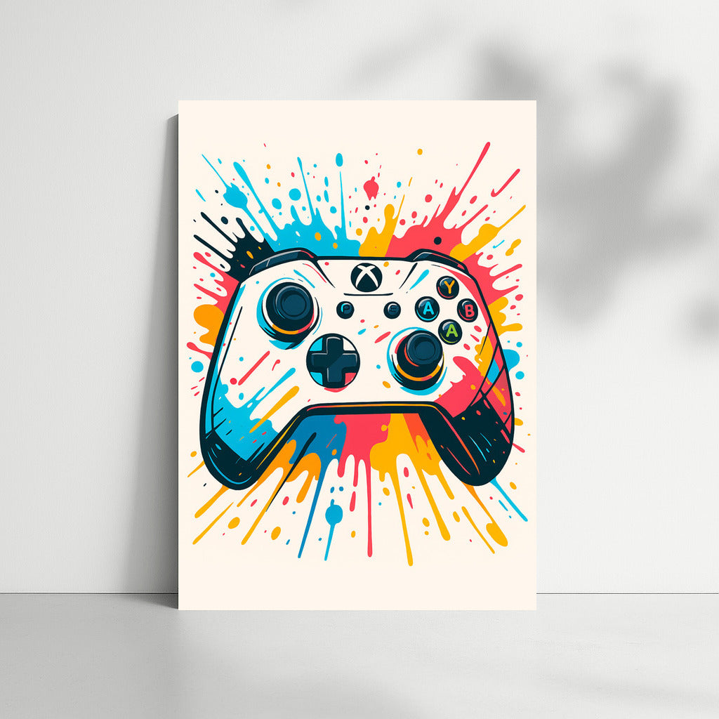 Color Explosion: Xbox Controller for Victory
