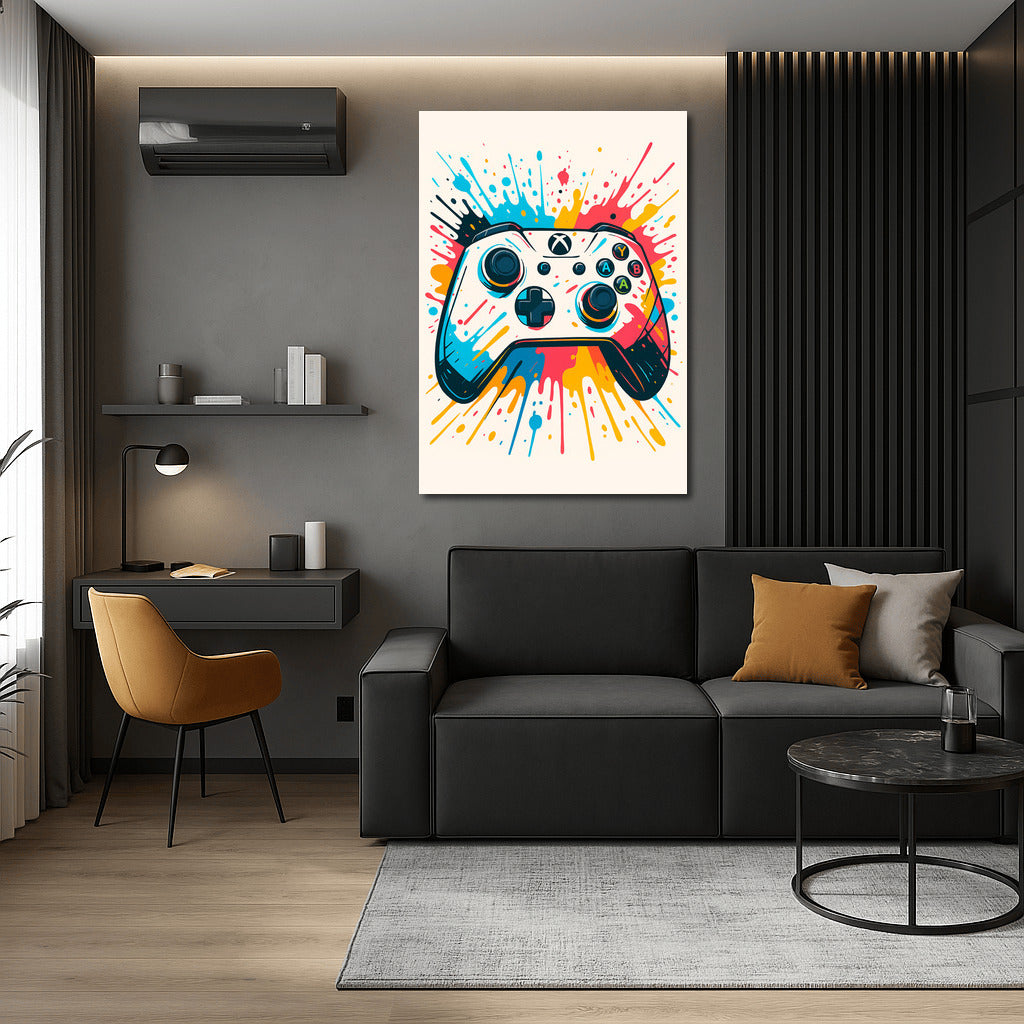 Color Explosion: Xbox Controller for Victory
