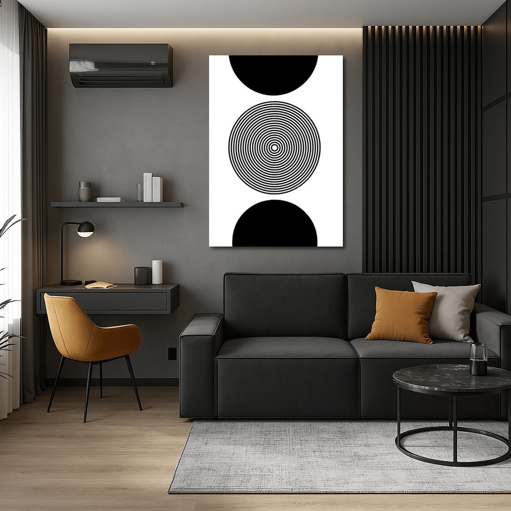 Hypnotic Lines: Stylish Minimalism in Geometric Design