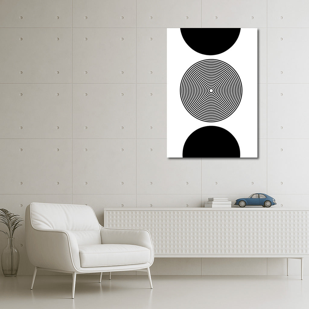 Hypnotic Lines: Stylish Minimalism in Geometric Design