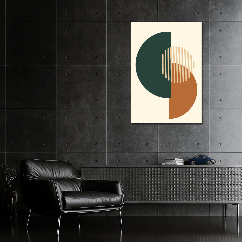 Geometric Symphony: Contemporary Forms and Textures