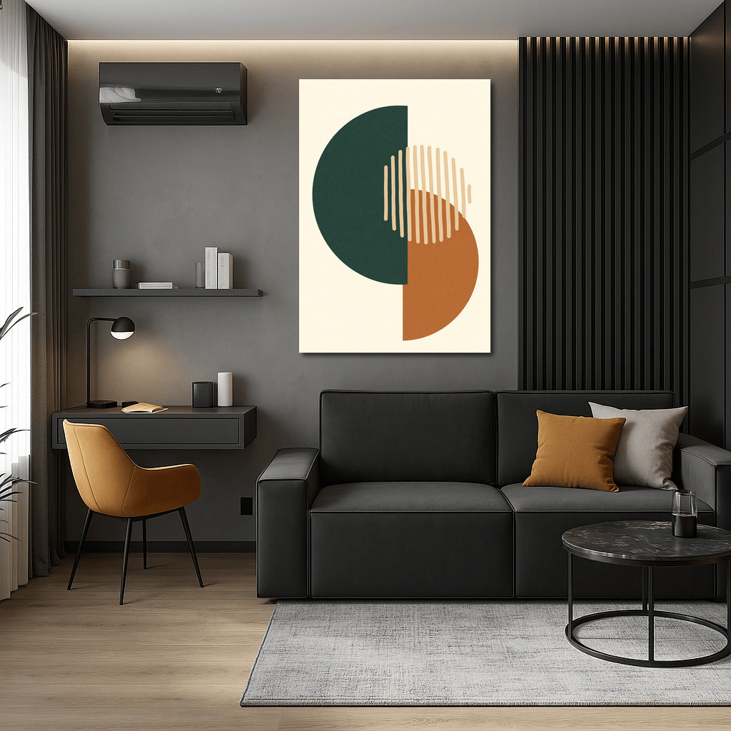 Geometric Symphony: Contemporary Forms and Textures