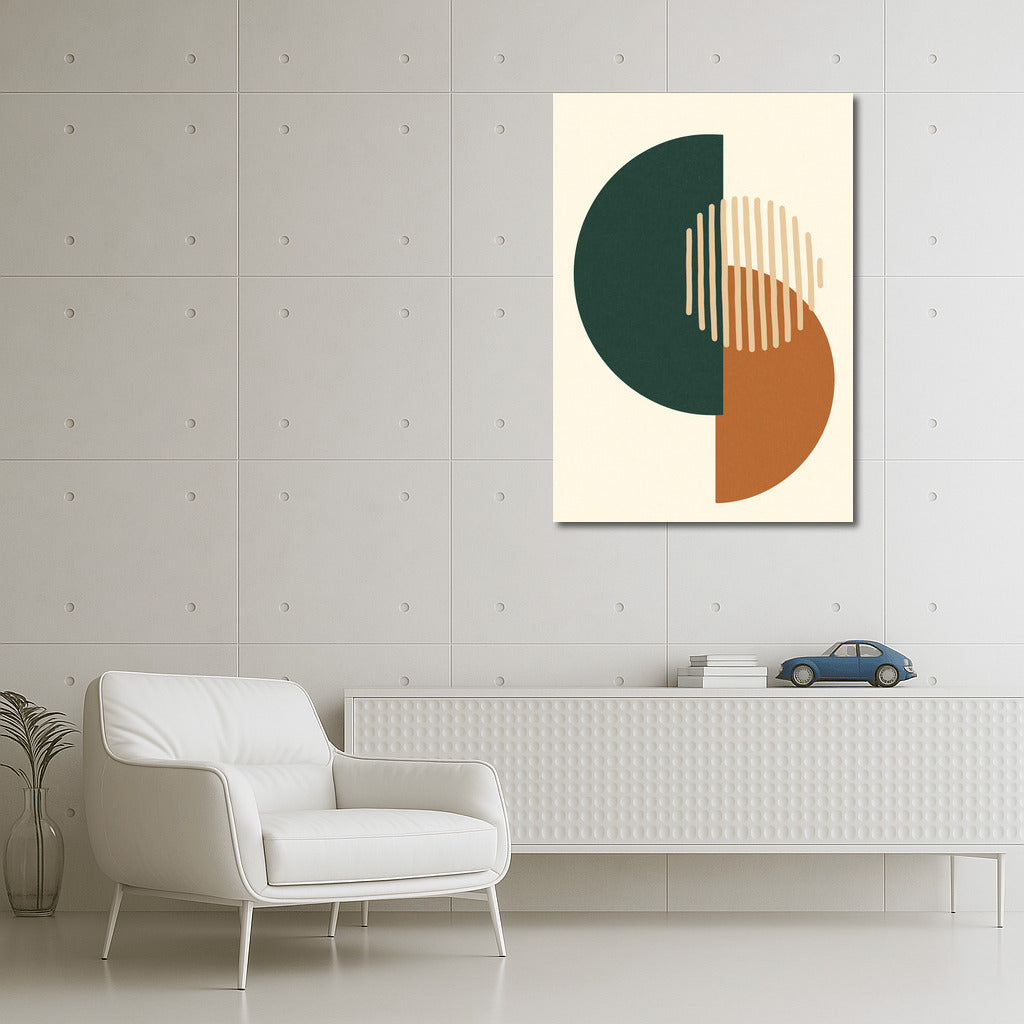 Geometric Symphony: Contemporary Forms and Textures