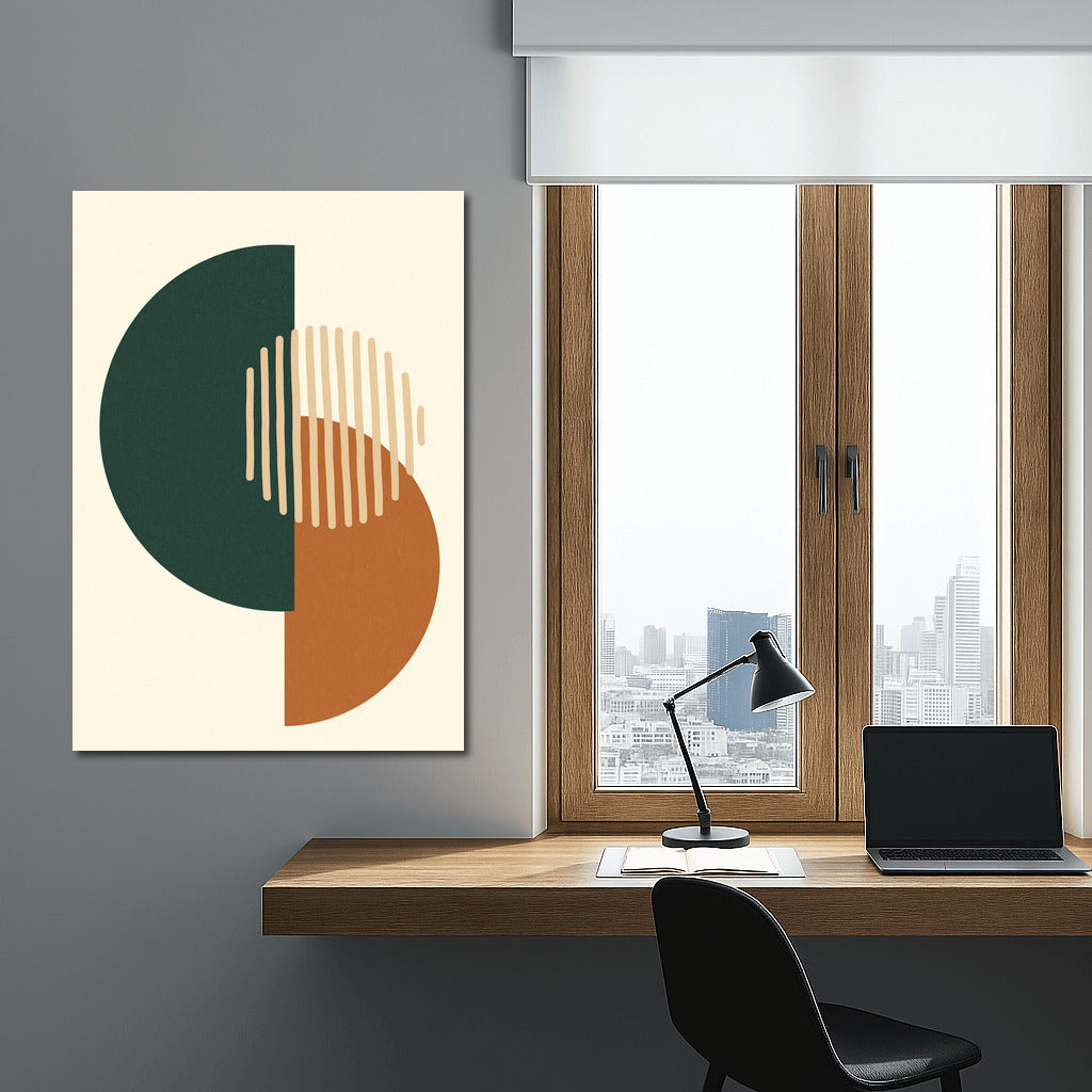 Geometric Symphony: Contemporary Forms and Textures